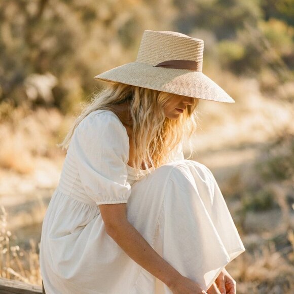 NWT By The River White Flowy Midi Dress | Spring Picnic Boho Cottagecore M - Picture 3 of 9